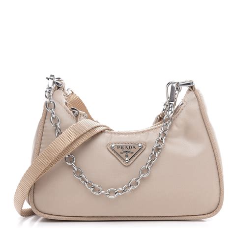 prada 2000 re edition beige|prada shoulder bag re edition.